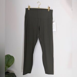 NWT lululemon athletica Align HR Pant in Olive Green